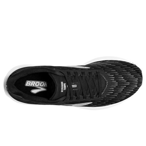 Brooks Hyperion Tempo Mens Black silver white top