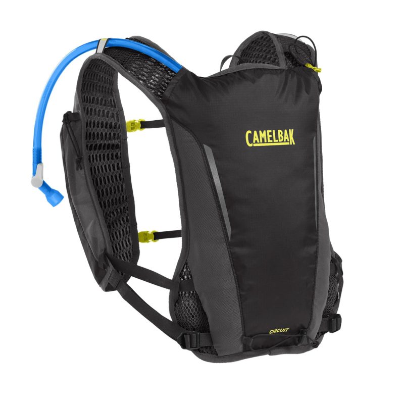 Circuit Run Vest 5L with Reservoir black safety yellow