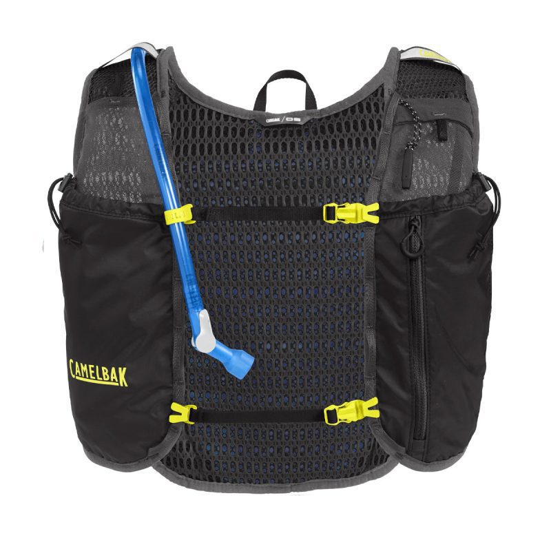 Circuit Run Vest 5L with Reservoir black safety yellow resevoir