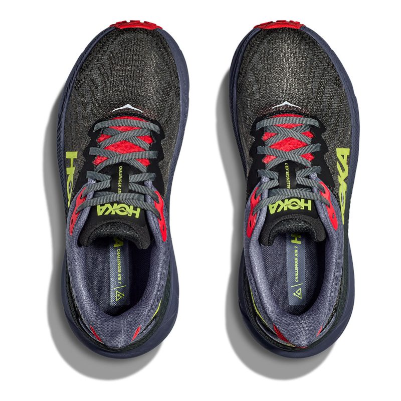 Hoka Challenger 7 Mens Obsidian top