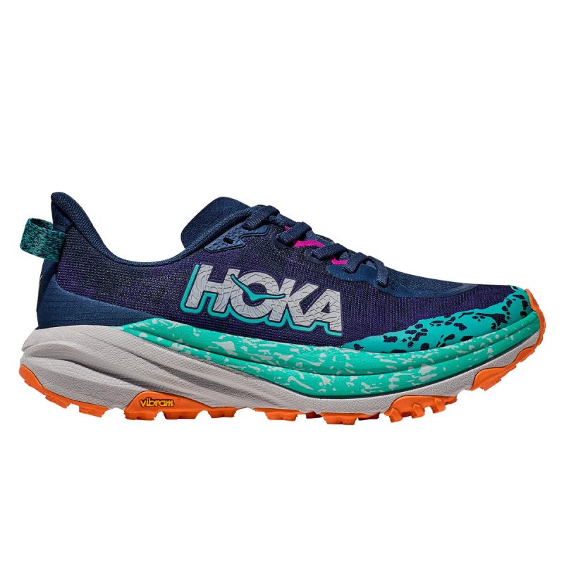 Hoka Speedgoat 6 Womens Wide Varsity Navy meteor