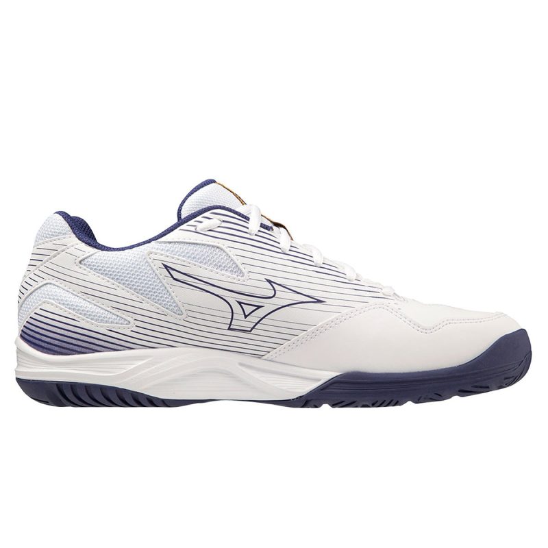 Mizuno Cyclone Speed 4 Unisex White blue Ribbon