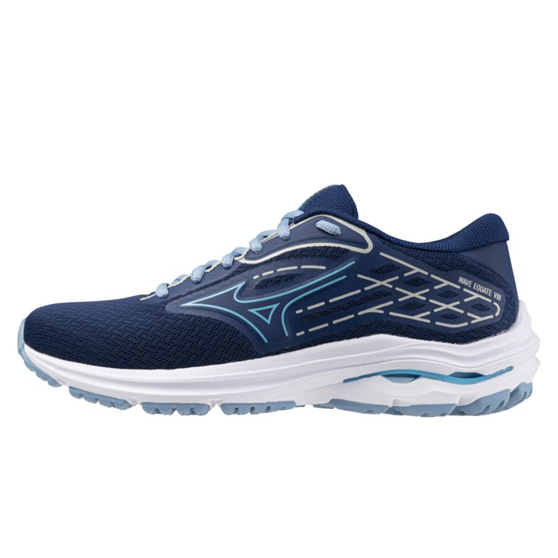 Mizuno Wave Equate 8 Womens Estate Blue medial