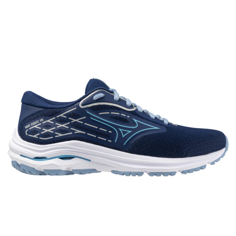 Mizuno Wave Equate 8 Womens Estate Blue running shoes